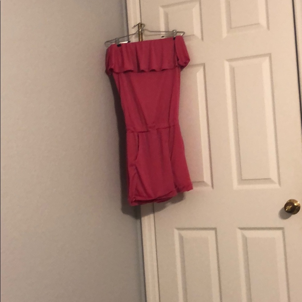 Pink romper